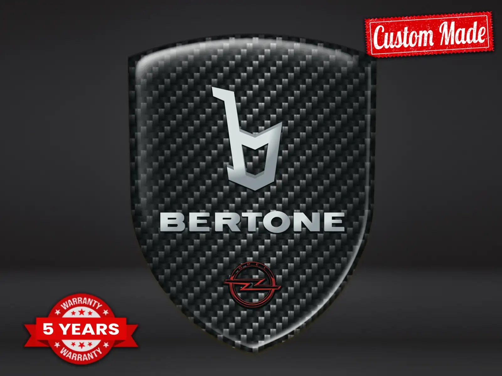Bertone Diseños Pegatinas Auto Estilo Minimalista Personalizable